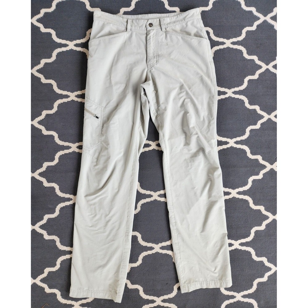 Patagonia‎ Rock Craft Pants Mens Size 34 Khaki Beige READ 58260 Hiking